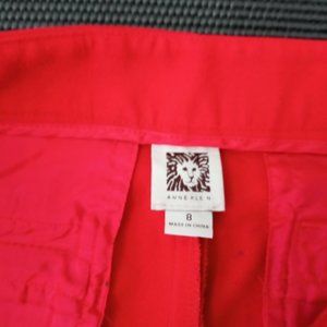 Bright Red Dress Pants, Size 8